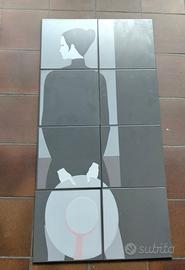 Marazzi,decoro"Donna con cappello"di A.Dalla Costa