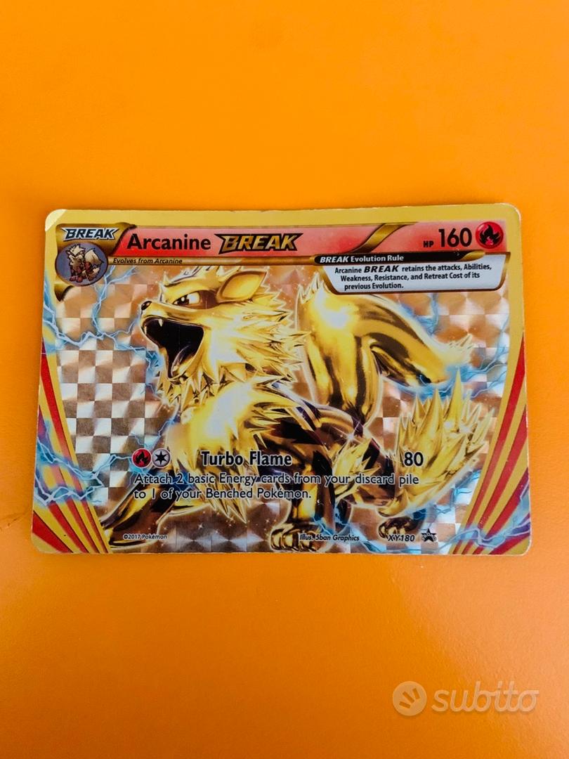 arcanine break pokemon card - Sun & Moon Arcanine BREAK is ready to pounce Pokemon XY Break Evolution Arcanine
