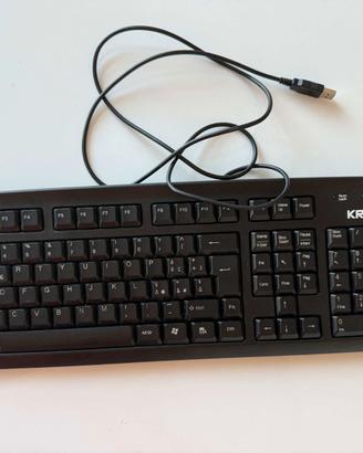 Tastiera USB KRAUN per PC Desktop Notebook QWERTY