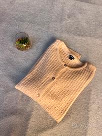 Maglioncino beige da bambina