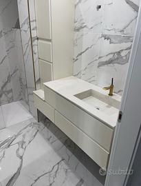 Mobile Bagno su Misura in Gres Fioranese