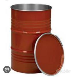 fusti in ferro nuovi 200 litri