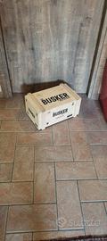 Cassetta in legno originale BUSKER IRISH WHISKY – 