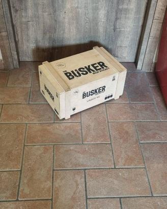 Cassetta in legno originale BUSKER IRISH WHISKY – 