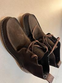 Scarpe Clarks in camoscio nuove