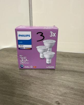 Philips Led lampadine GU10 3W (35W)