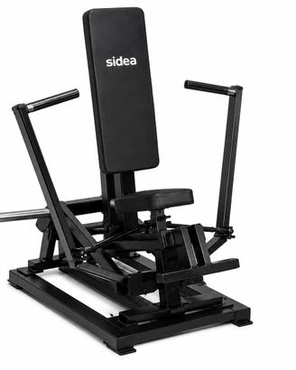 Chest press rowing machine low row pec fly