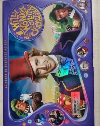WILLY WONKA BOX DVD SERIE LIMITATA