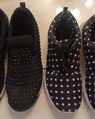 Due paia di scarpe da donna