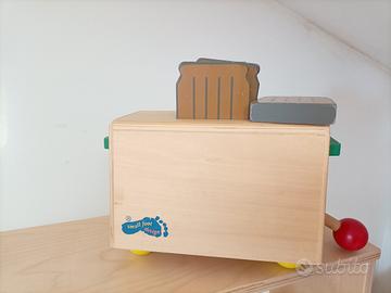 Giochi tostapane in legno
