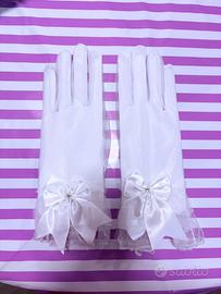 Guanti in velo da sposa