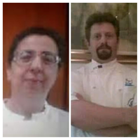 Chef di cucina con aiuto a chiamata