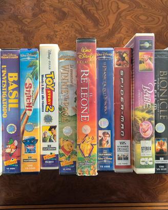 Collezione VHS Disney e Film Animati