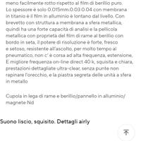 COPPIA TWEETER MELODAVID CB25ND RAME/BERILLIO 