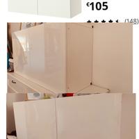 Besta scaffale con ante