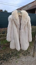 Pelliccia volpe shadow Bianca 