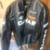 giacca da moto in pelle xl