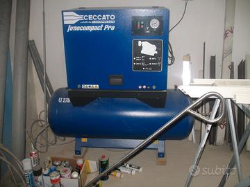 Compressore Ceccato 270L silenziato