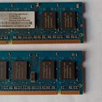 Ram so-dimm 512 mb PC2 5300S DDR2