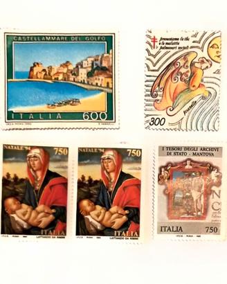 Lotto Filatelia d'Epoca: 5 Nuovi + 40 usati