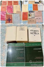 Lotto libri di musica