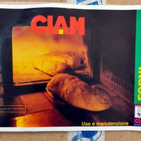 CLAM forno pizza a Legna IMBALLATO