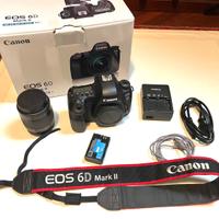 Canon EOS 6D Mark ii  17000 scatti e obiettivo