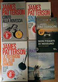 ✴️Set 5 gialli di JAMES PATTERSON ❗
