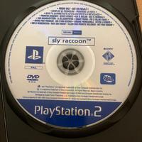 PS2 Promo Sly Raccoon SCES-50917