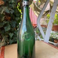 Bottiglie Verdi chiusura a scatto olio o conserve