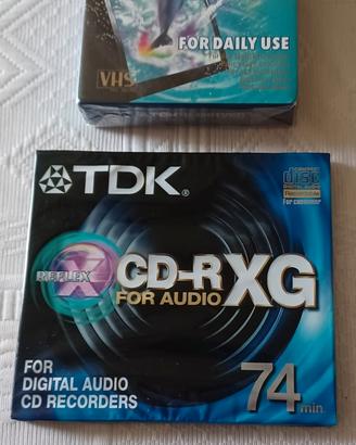 Lotto 3 pezzi TDK Vintage Sigillati