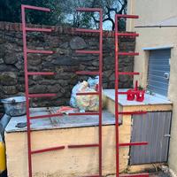 Scafali in ferro x3