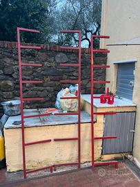 Scafali in ferro x3