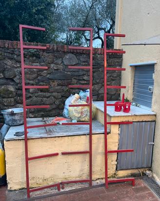Scafali in ferro x3