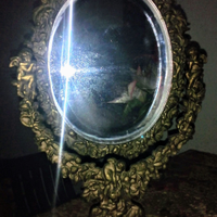 Specchio Bronzo"Dorato"XVIIIsec