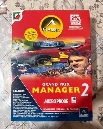 Grand Prix Manager2 PC MicroProse–Big Box Italiana