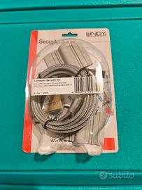 Cavo sicurezza per pc ed altro n.2 pz