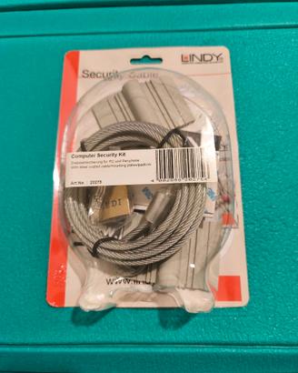Cavo sicurezza per pc ed altro n.2 pz