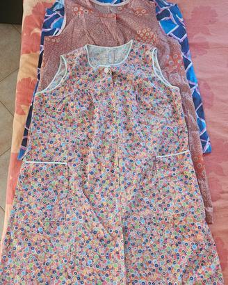3 vestiti cotone tg XXL