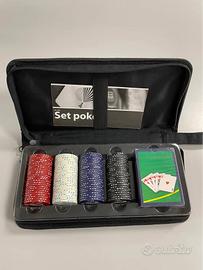 Set Poker portatile 100 Fiches