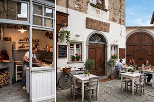 Pizzeria con cucina