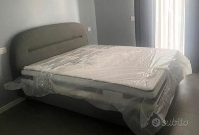 Letto matrimoniale + materasso in memory foam