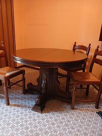 Tavolo da pranzo con 6 sedie