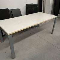 Scrivanie legno e metallo cm 170