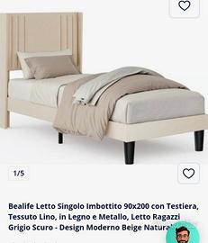 letto singolo 