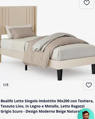 letto singolo 