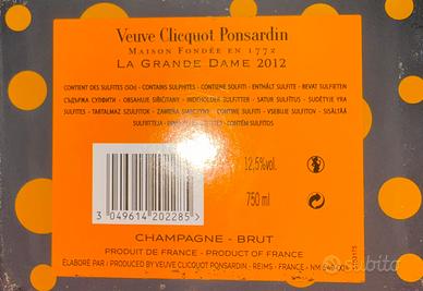 Champagne Veuve Clicquot La Grande Dame 2012 -