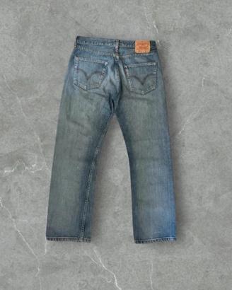 levis 501 jeans w31 l30 | light washed blue | slim