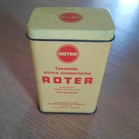 Vecchia scatola in latta ROTER