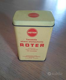 Vecchia scatola in latta ROTER